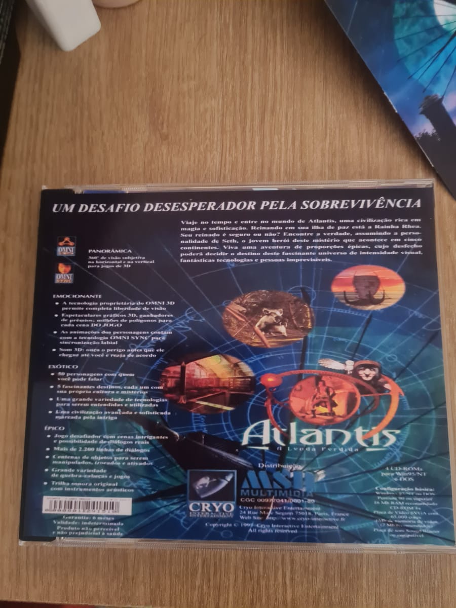 Jogo para Pc Atlantis: A Lenda Perdida – imagem 3