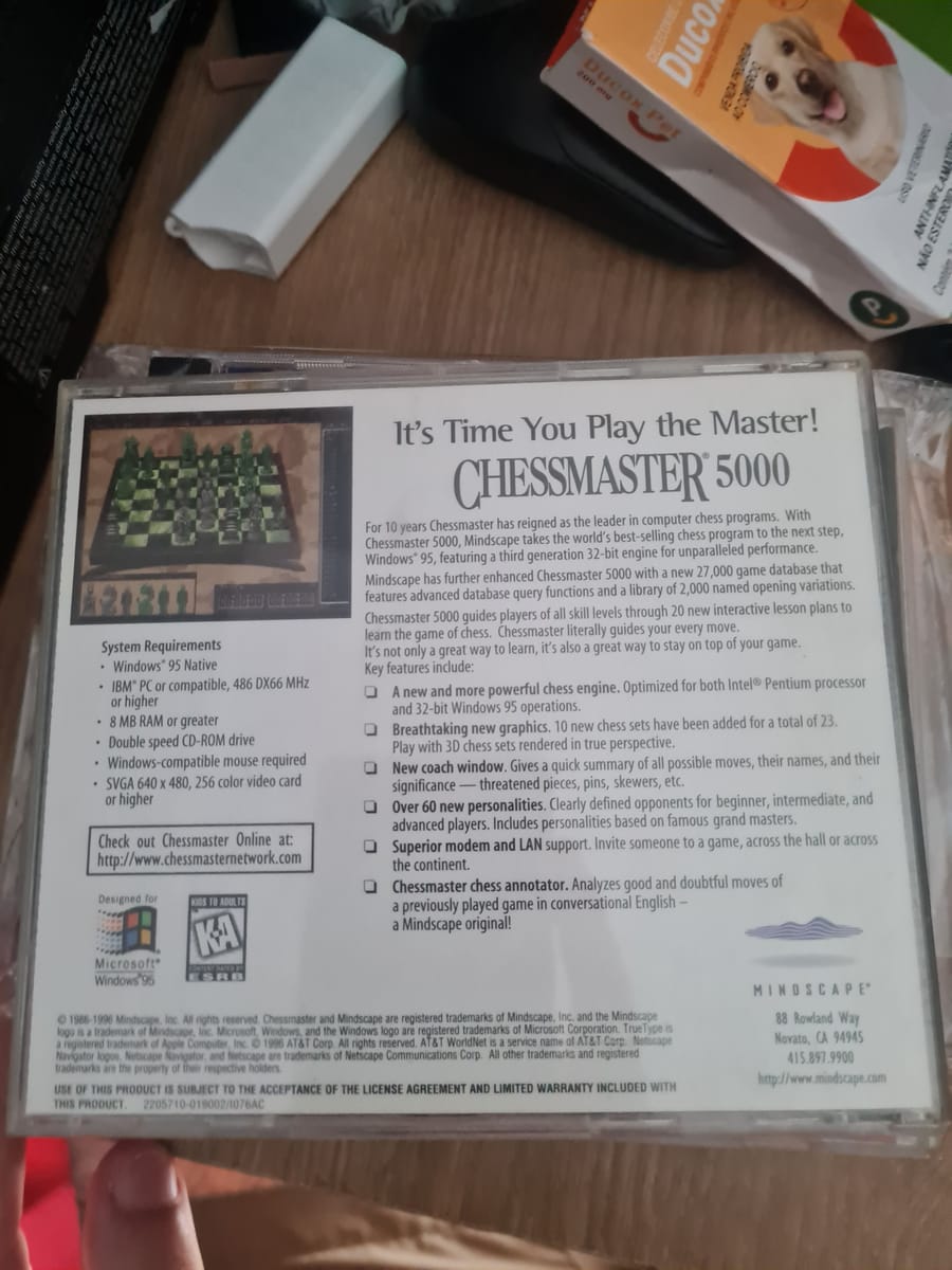 Jogo para Pc Chessmaster 5000 – imagem 3