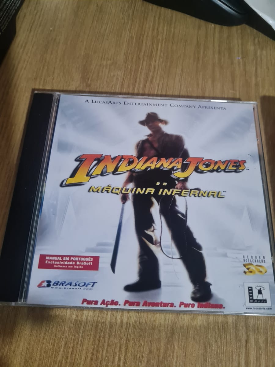 Jogo para Pc Indiana Jones and the Infernal Machine
