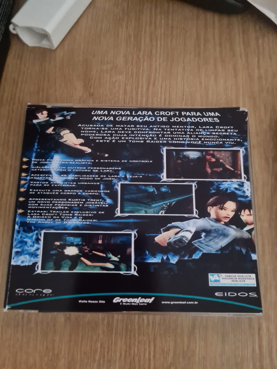 Jogo para Pc Lara Croft Tomb Raider: The Angel of Darkness – imagem 2