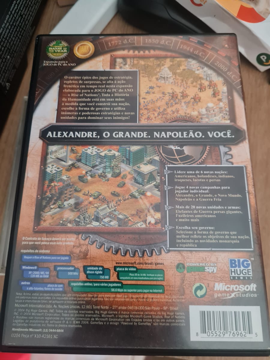 Jogo para Pc Rise of Nations: Thrones & Patriots – imagem 2