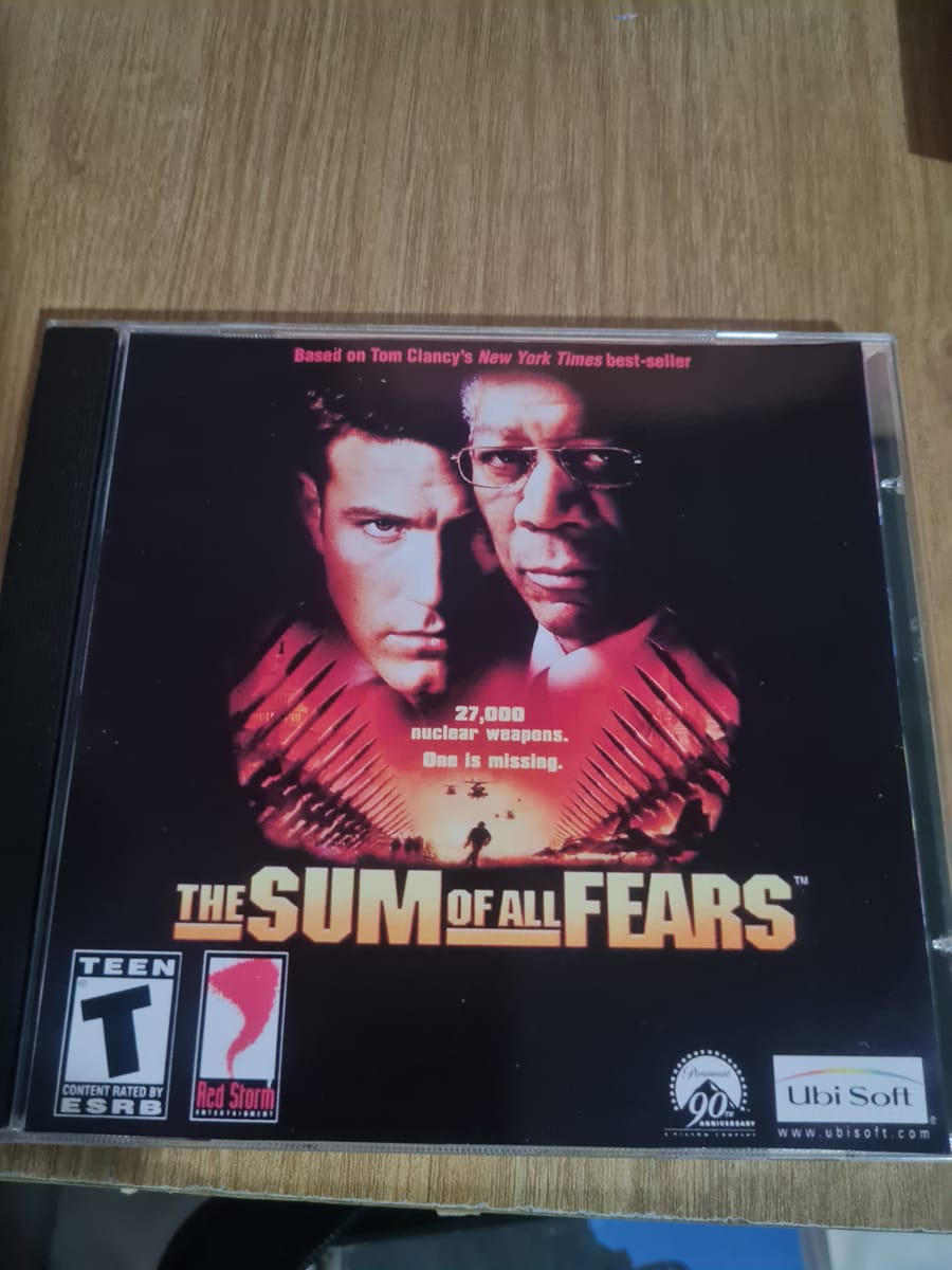 Jogo para Pc Tom Clancy's The Sum of All Fears